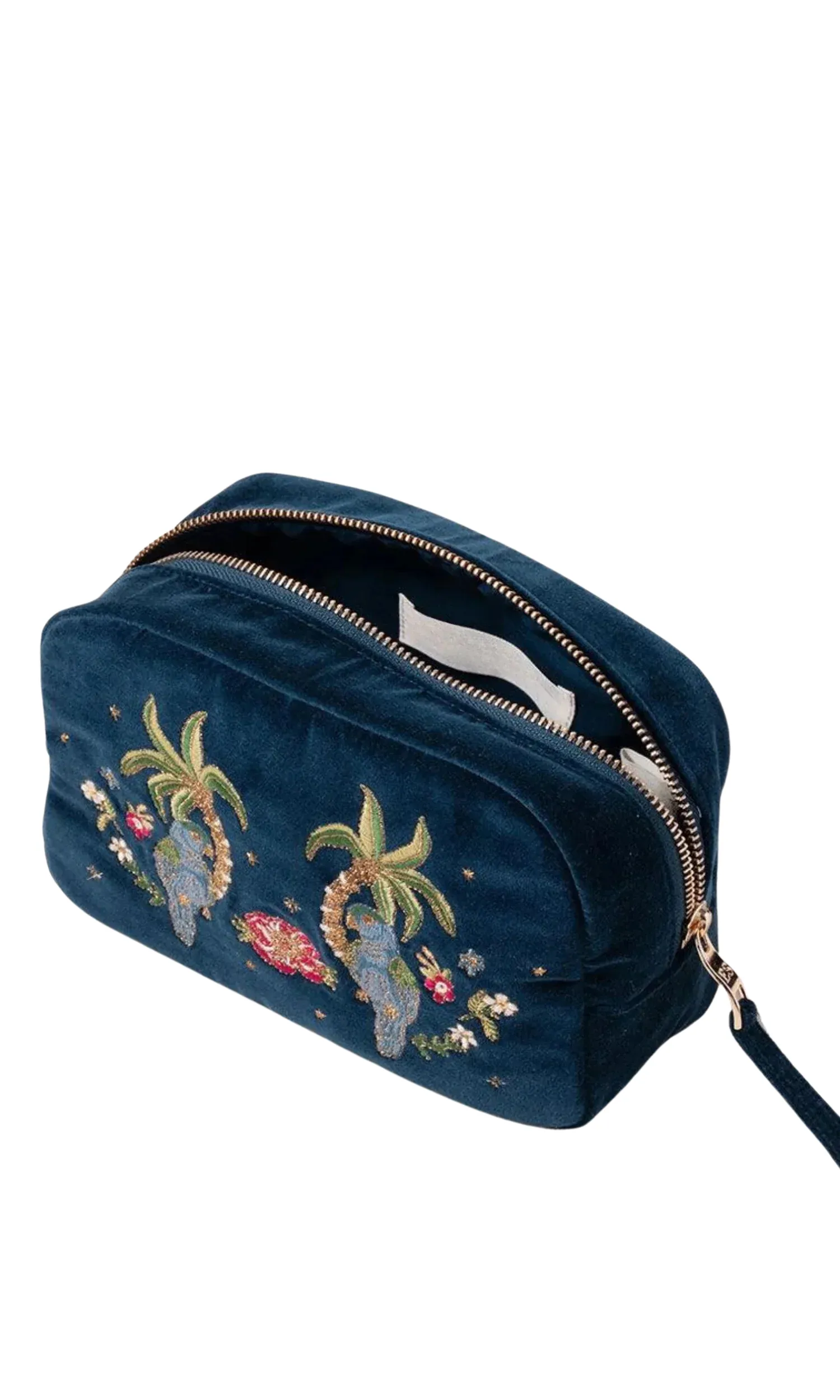 Paradise Parrot Cosmetic Bag