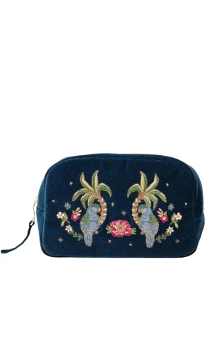 Paradise Parrot Cosmetic Bag