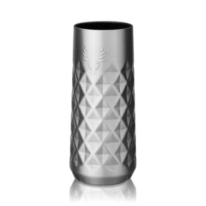 Paragon stainless steel champagne flute in platinum viski ®