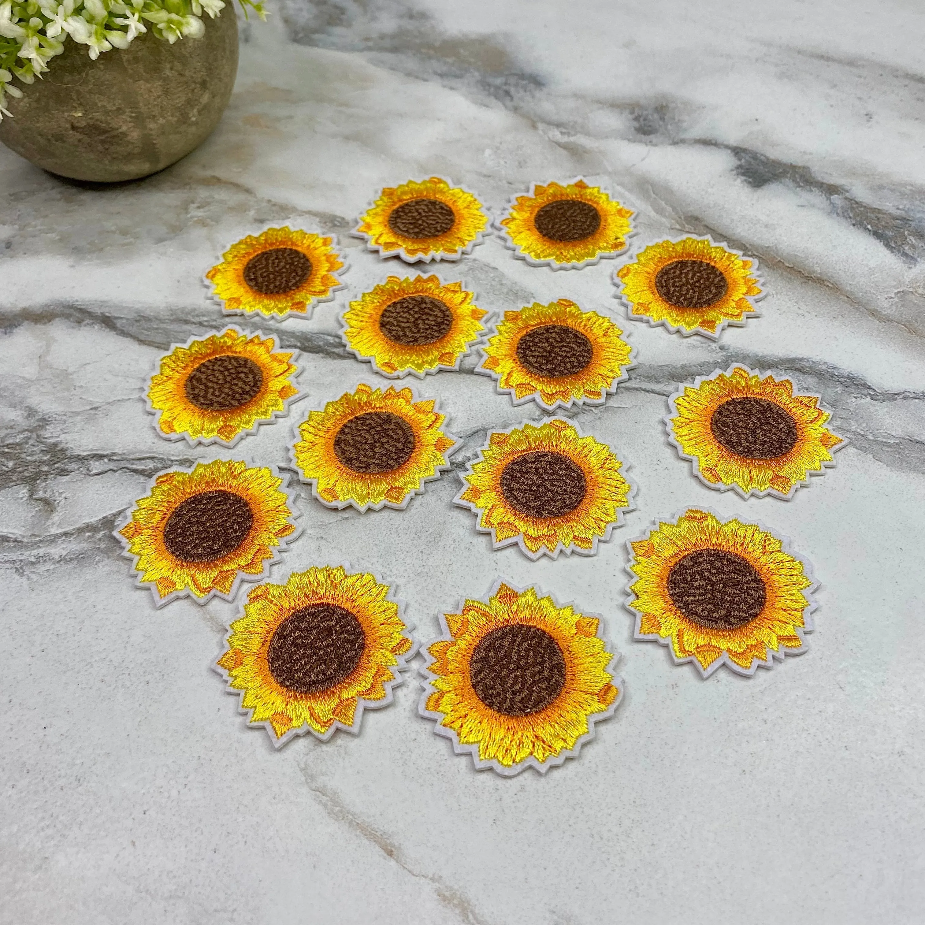 Patch Embroidered - Sunflower