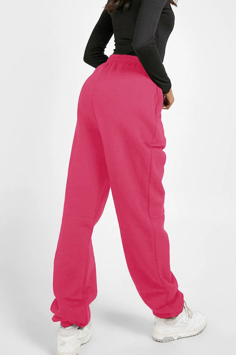 Pink Graphic Joggers