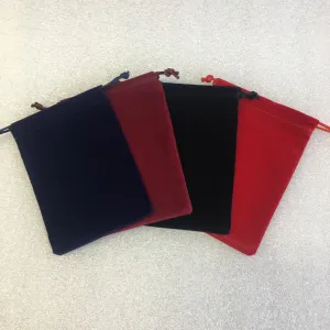 PLUSH VELVET POUCH  4" x 5.5" - (PV-5)