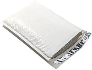 Poly Bubble Mailers – Bulk Padded Self-Seal #5 Envelopes (10.5" x 15") - White Bubble Lined Shipping Envelopes - Industrial Standard Mailer Envelopes for Business (200ct)