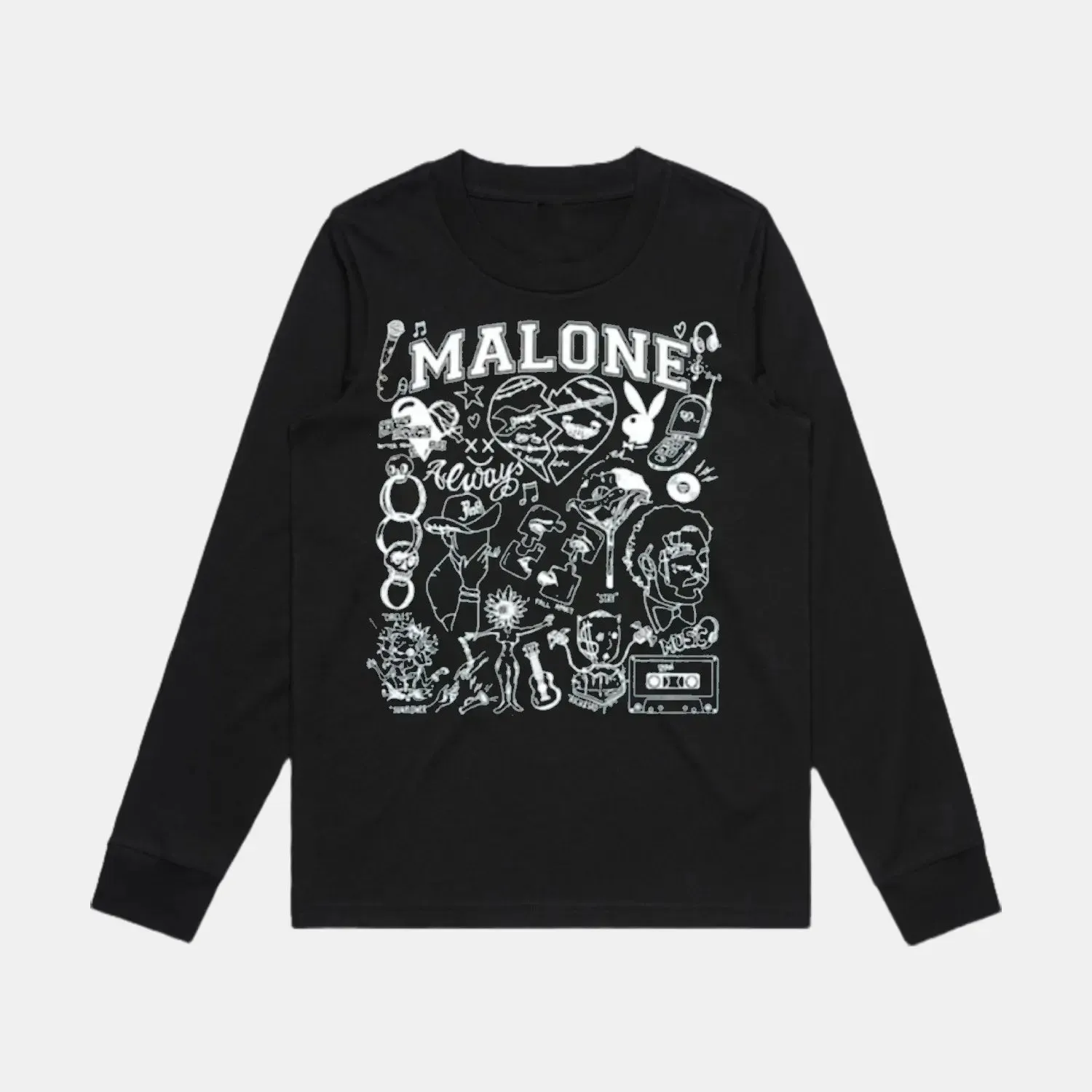POST MALONE V5 TEE