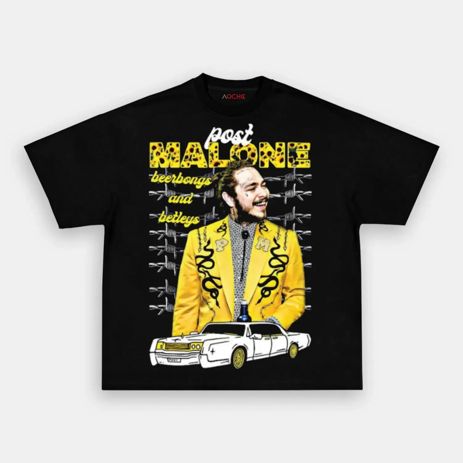 POST MALONE V6 TEE