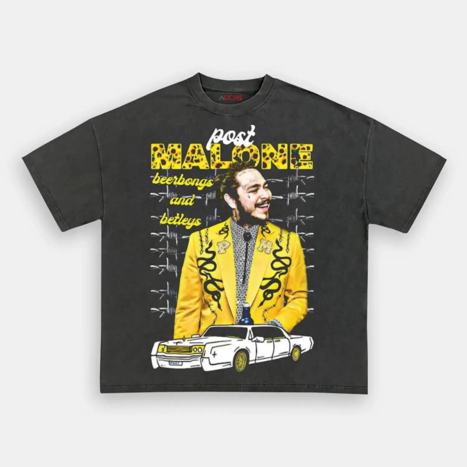 POST MALONE V6 TEE