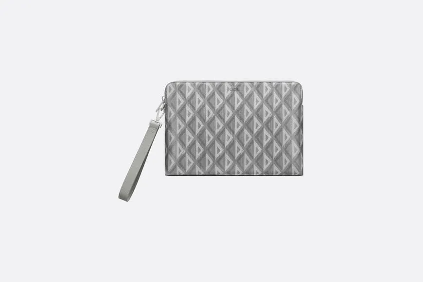 Pouch • Dior Gray CD Diamond Canvas