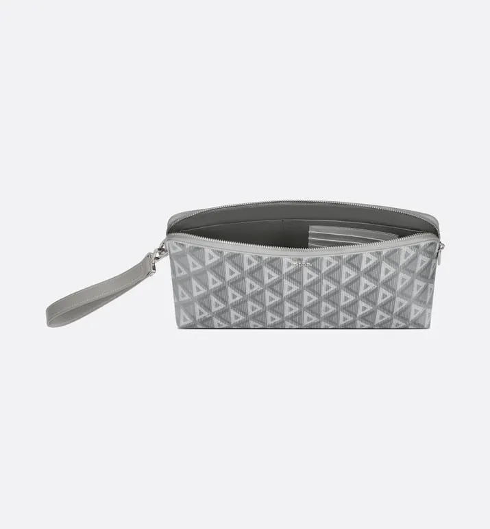 Pouch • Dior Gray CD Diamond Canvas