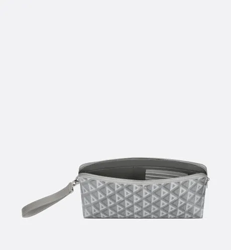 Pouch • Dior Gray CD Diamond Canvas