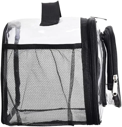 PVC Multi-Purpose Clear Travel Makeup Bag Cosmetic Organizer Case Bathroom Storage Bag Picnic bag Handheld Webbing Bag Large
