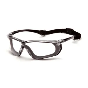 Pyramex® Crossovr Rubber Gasket Frame Safety Glasses - H2X Anti-fog
