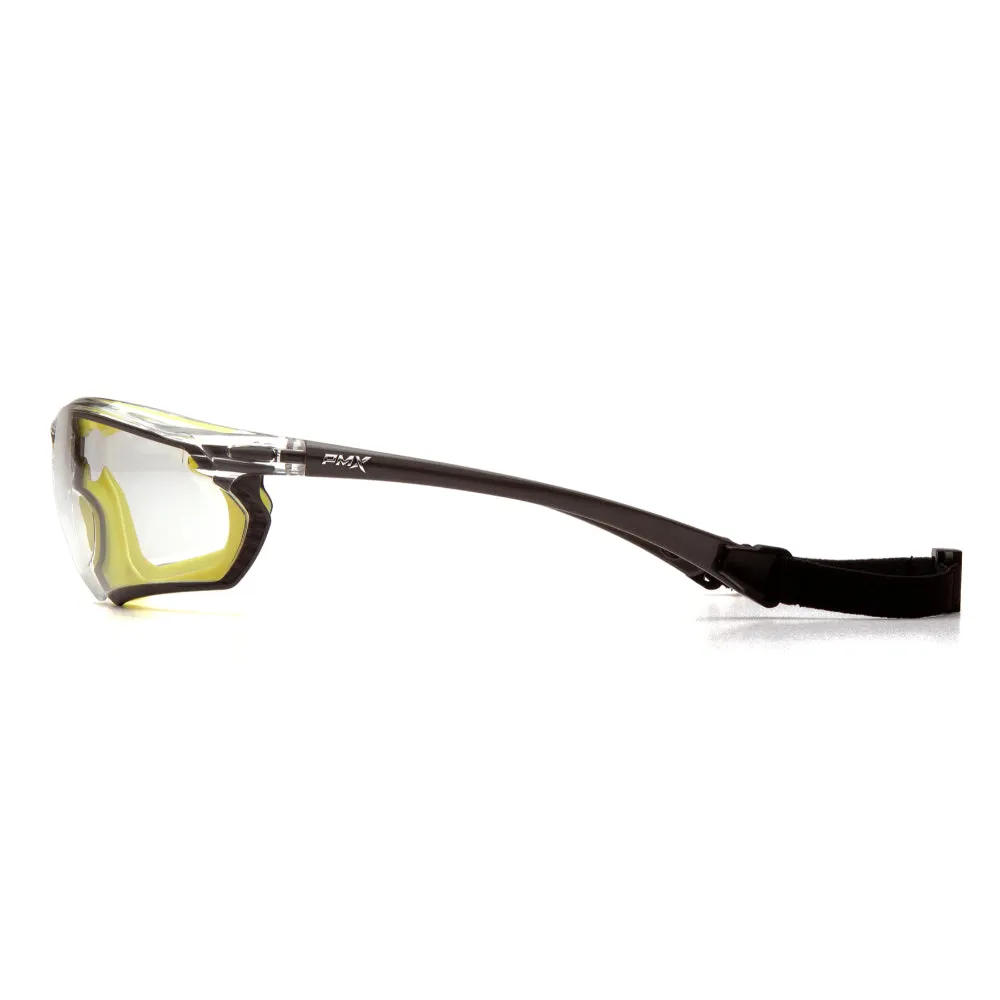 Pyramex® Crossovr Rubber Gasket Frame Safety Glasses - H2X Anti-fog