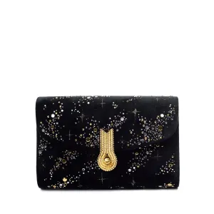 QUEEN MID CONSTELLATIONS BLACK/GOLD MTO Delivery in 40/60 days