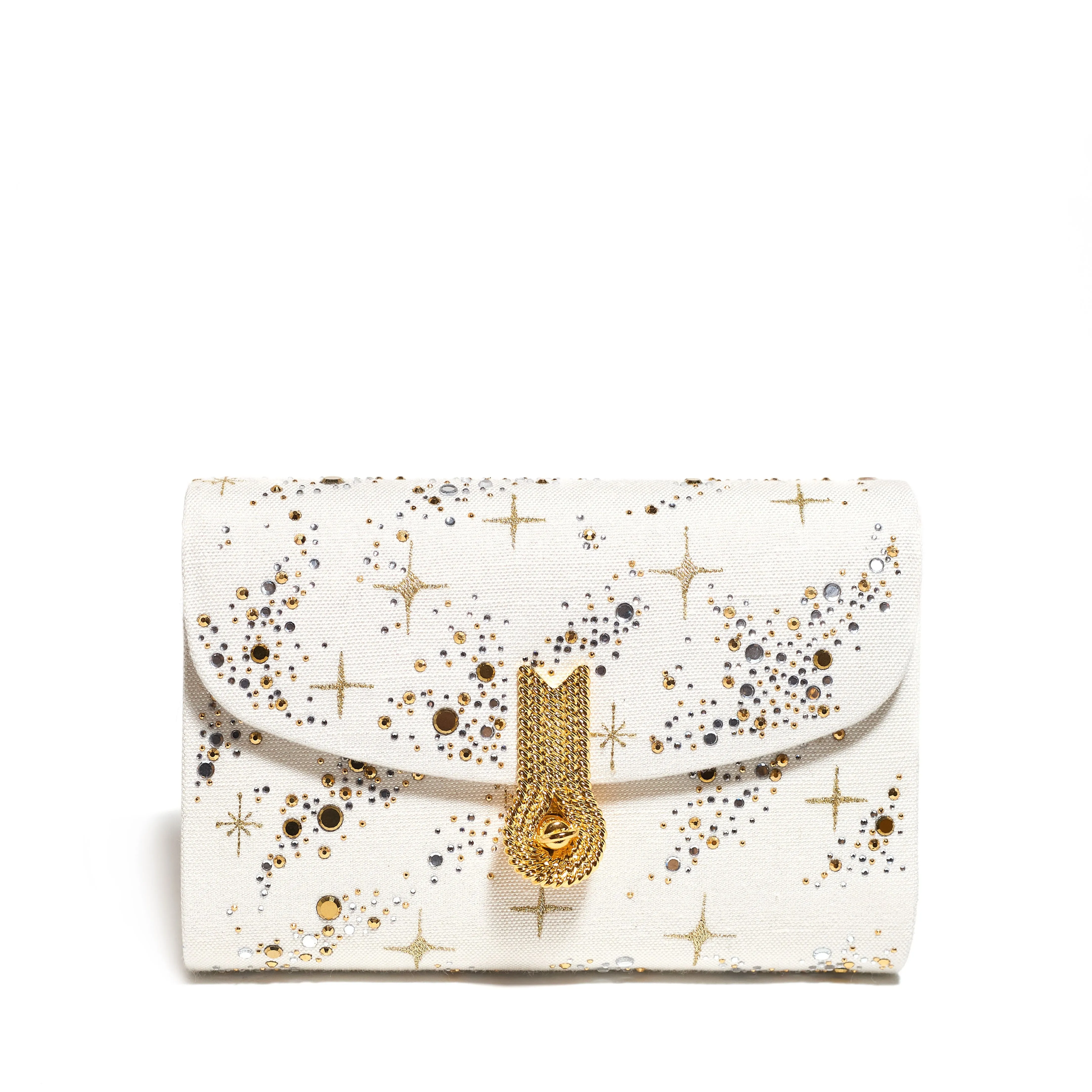QUEEN MID CONSTELLATIONS LINEN WHITE