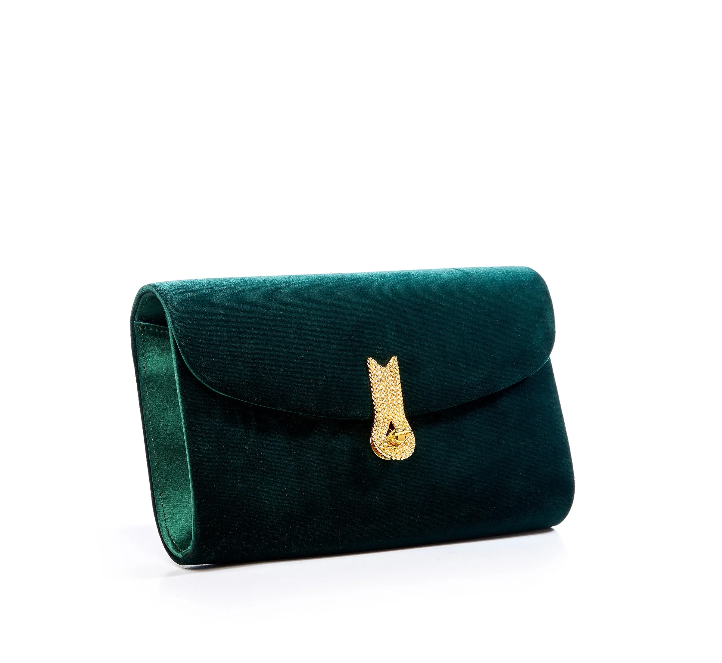 QUEEN SATIN VELVET GREEN