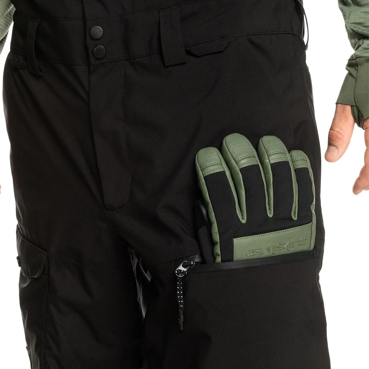 Quiksilver Utility Bib Mens Snowboard Pants