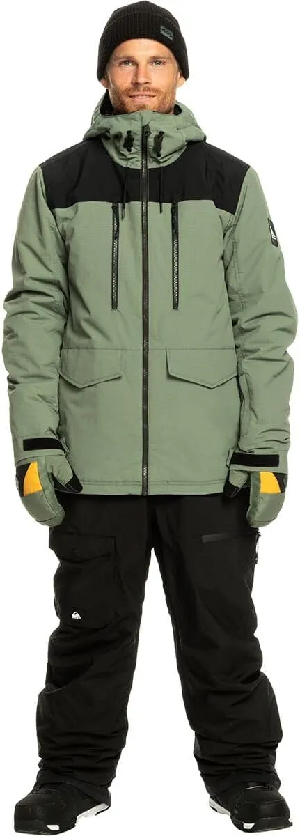 Quiksilver Utility Bib Mens Snowboard Pants