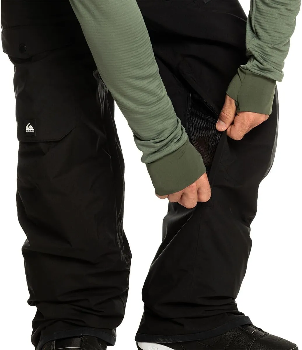 Quiksilver Utility Bib Mens Snowboard Pants