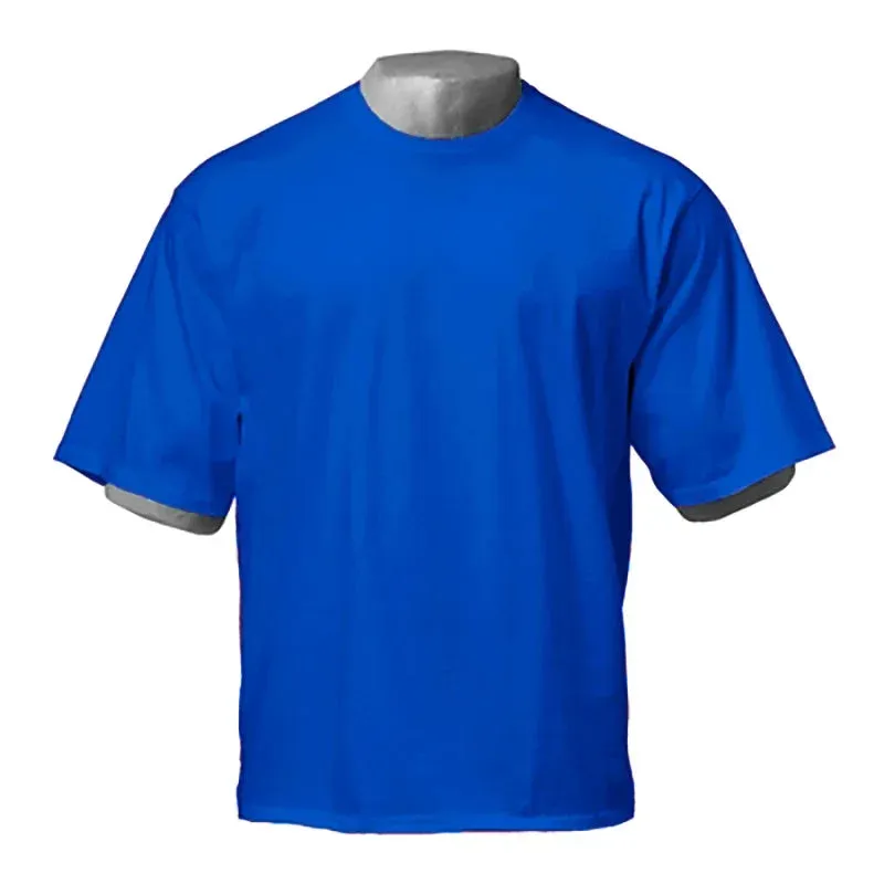 "Men's Oversized Workout Tee-Street Style Meets Gym Grind"