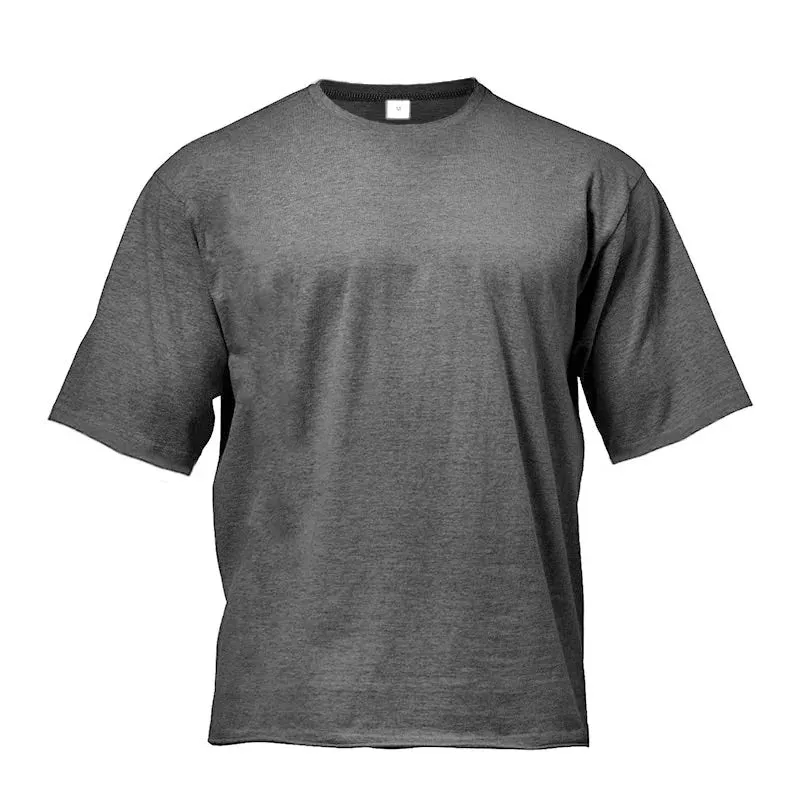 "Men's Oversized Workout Tee-Street Style Meets Gym Grind"