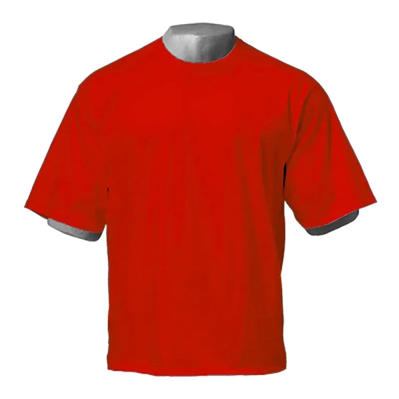 "Men's Oversized Workout Tee-Street Style Meets Gym Grind"