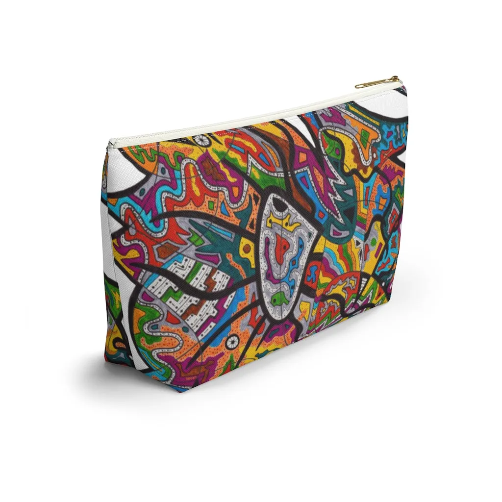 Rainbow Soul Accessory Pouch w T-bottom