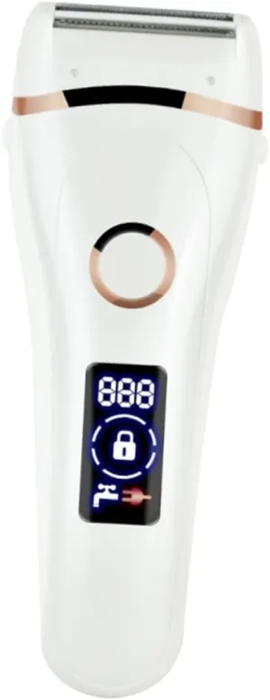 Rechargeable Hair Razor for Women Portable Shaver Trimmer Painless Eyebrow Body Hair Removal Device Lightweight Design for Travel