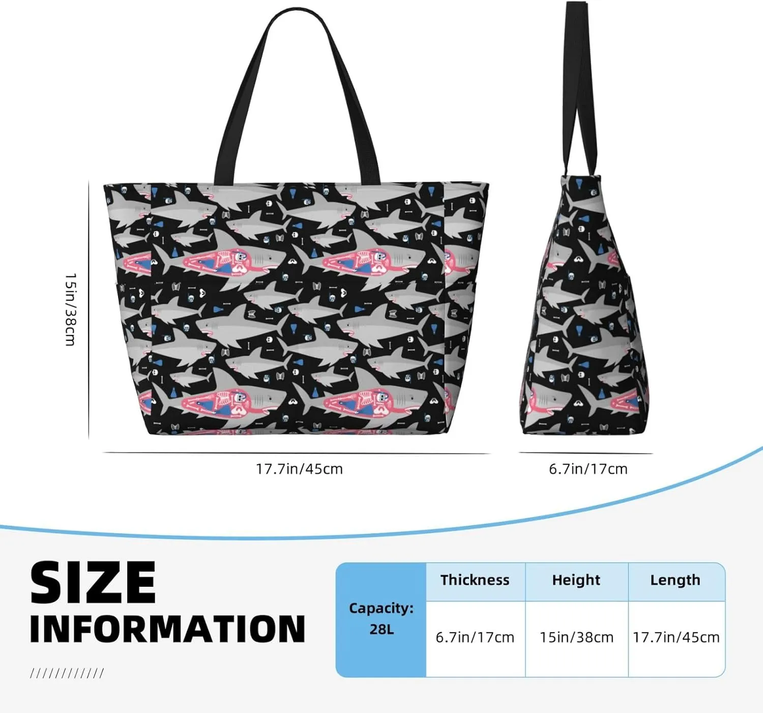 Red Pink Checkered Large Capacity Travel Bag Lightweight Shopping Handbag Beach Tote Bags Casual Work Bag For Women
