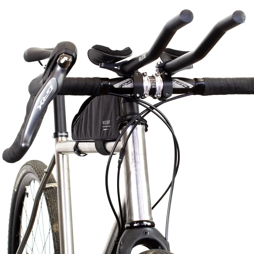 Restrap Race Top Tube Bag - Black