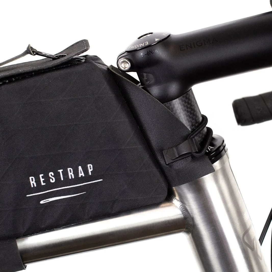 Restrap Race Top Tube Bag - Black