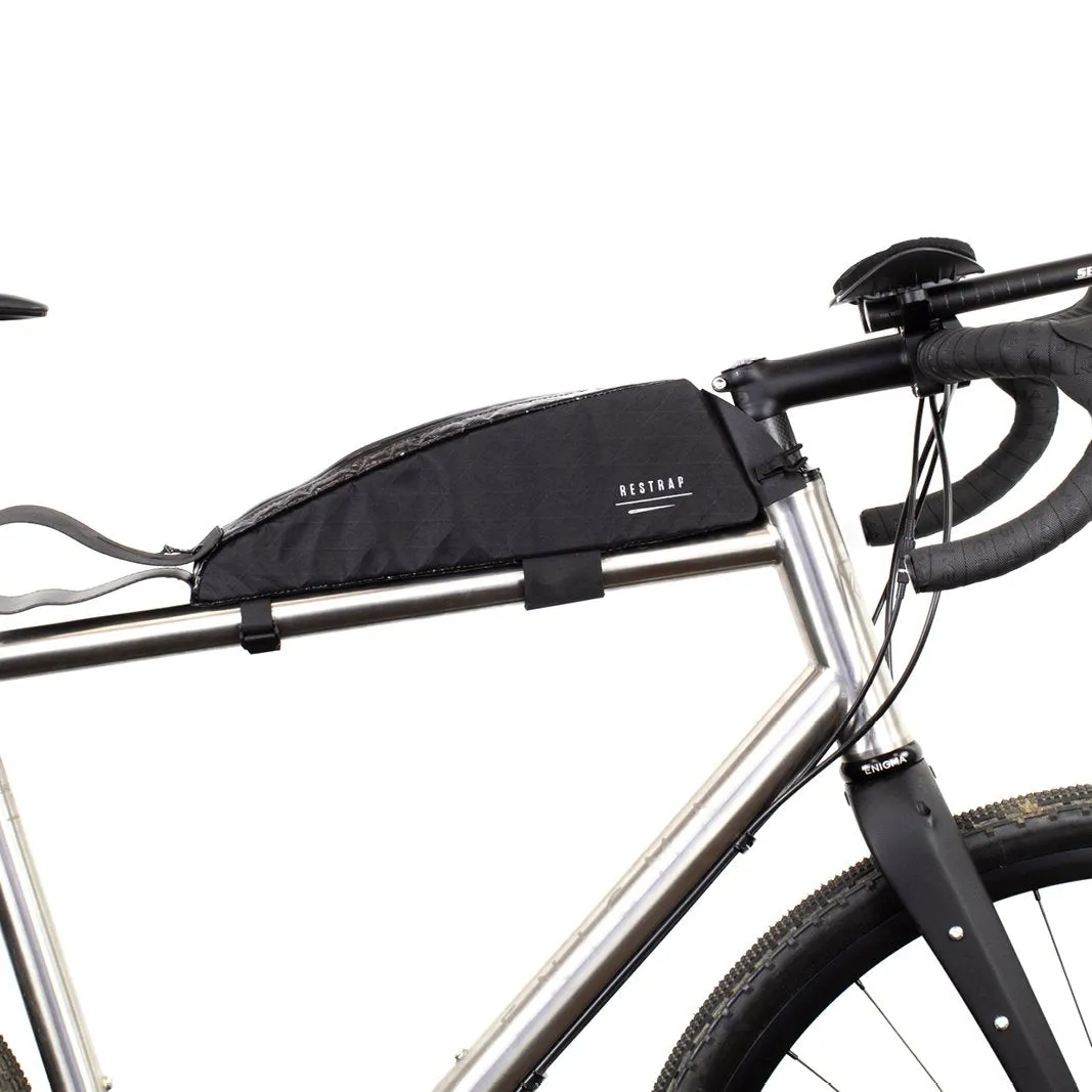 Restrap Race Top Tube Bag - Black
