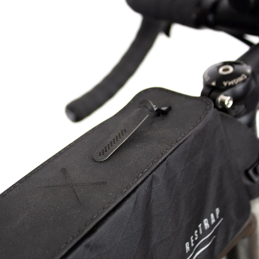 Restrap Race Top Tube Bag - Black