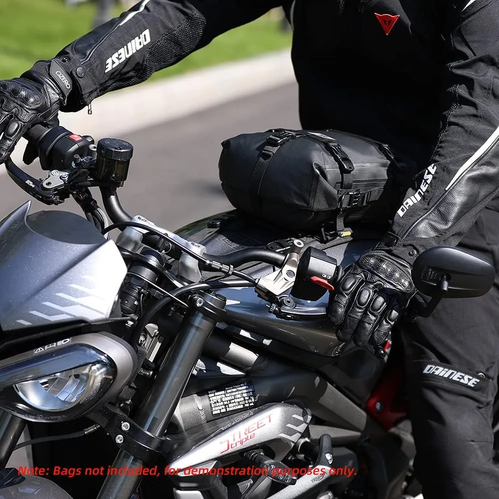 Rhinowalk Motorcycle Tank Bag/Bumper Bag Universal Saddle Bag Mounting Base