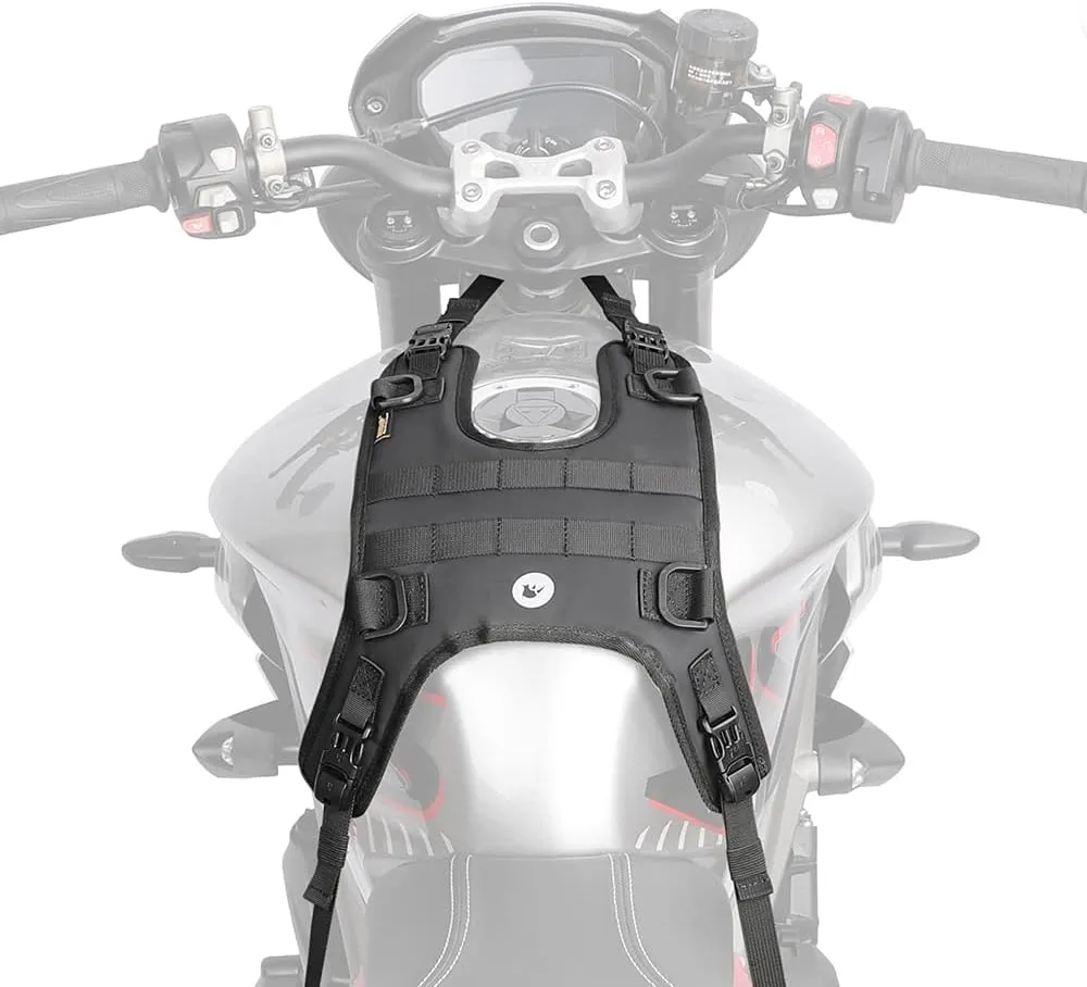 Rhinowalk Motorcycle Tank Bag/Bumper Bag Universal Saddle Bag Mounting Base