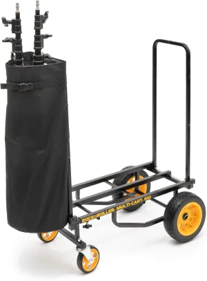 Rock-N-Roller Handle Bag with Rigid Bottom for R8, R10, R12 Multi-Carts (RSAHBR8), Black