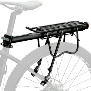 ROCKBROS Bike Cargo Rack - Rear Bike Luggage Rack, Quick Release, 165lbs Capacity