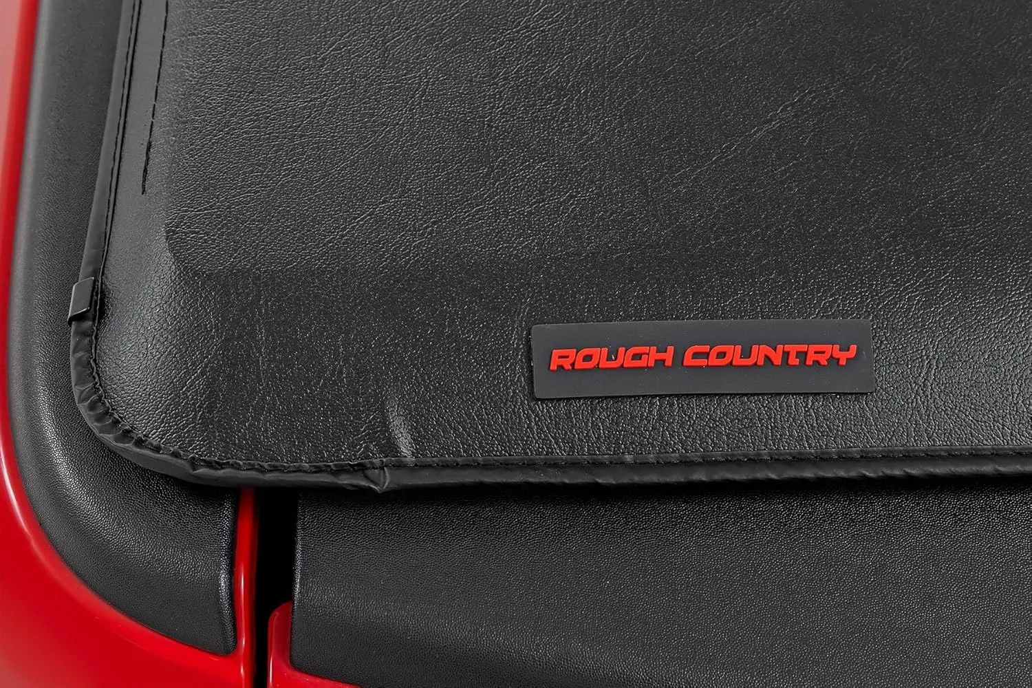 Rough Country Soft Roll-Up Tonneau Cover for Dodge Ram 1500 (2019-2025) 1500 TRX (2021-2025) - Sleek, Weather-Resistant Truck Bed Protection, Fits 5'7 Bed