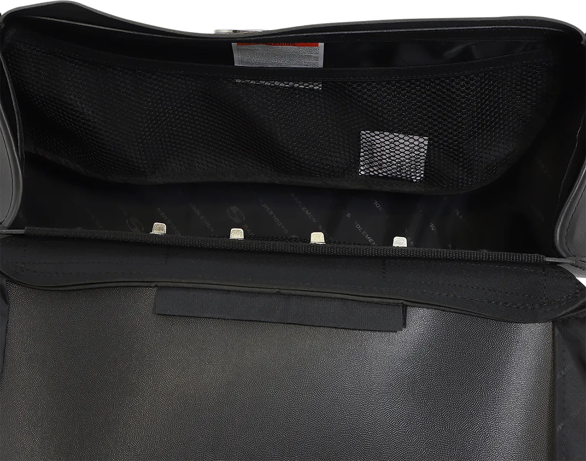 Saddlemen Drifter Slant Saddlebag - Throw Over - 22in.L x 10 1/2in.H x 7in.D 3501-0321