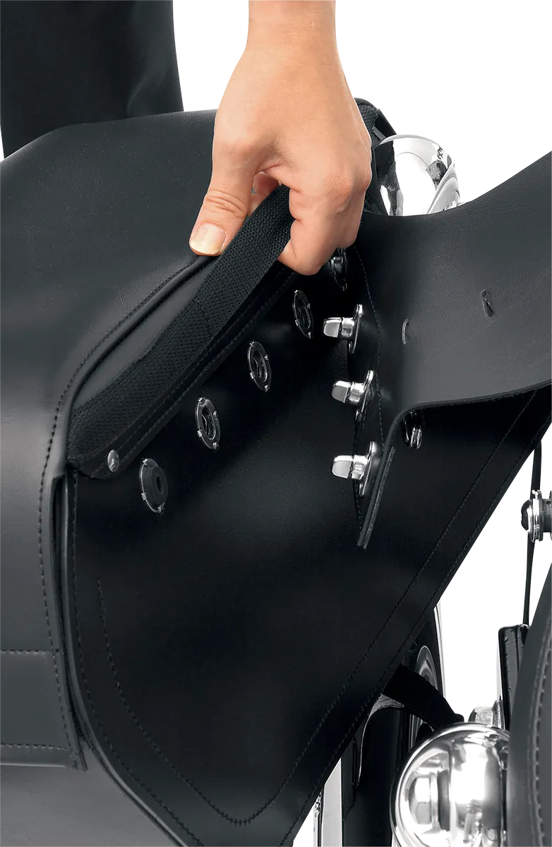 Saddlemen Drifter Slant Saddlebag - Throw Over - 22in.L x 10 1/2in.H x 7in.D 3501-0321