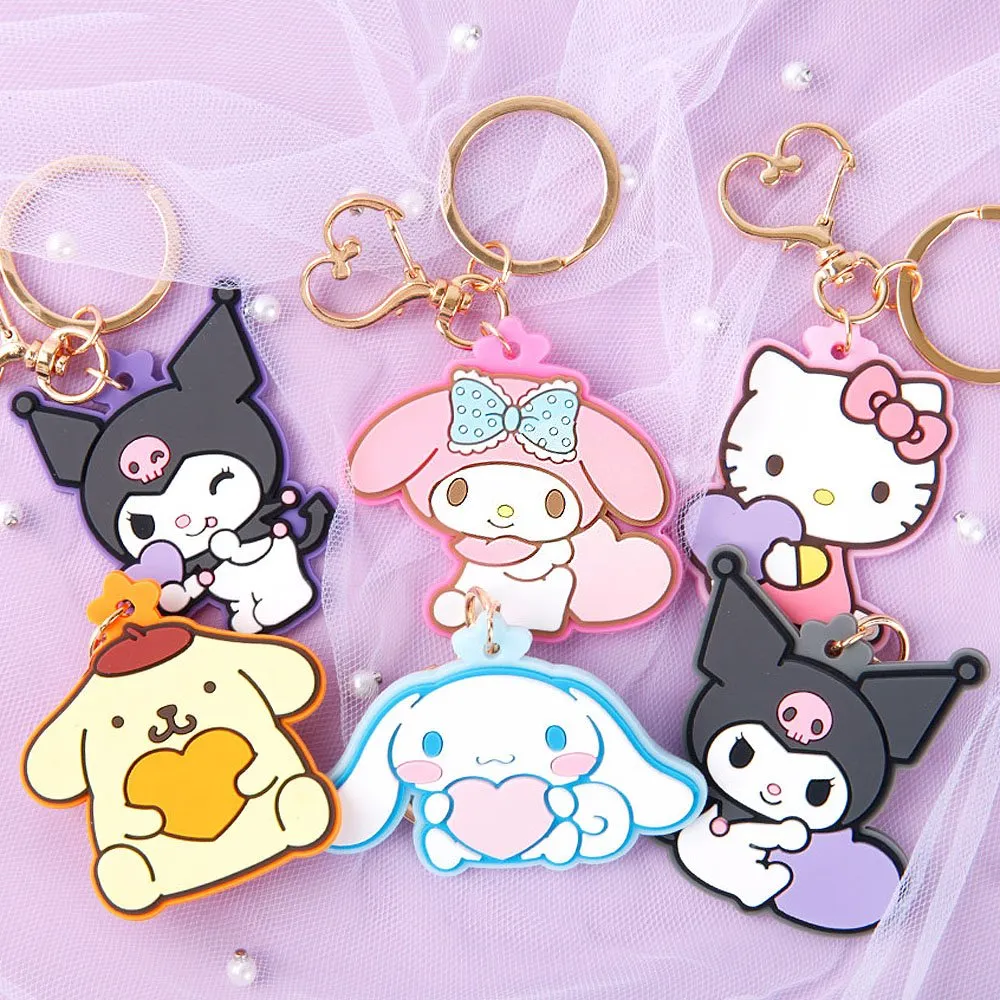 Sanrio Character Petit Soft Keychain