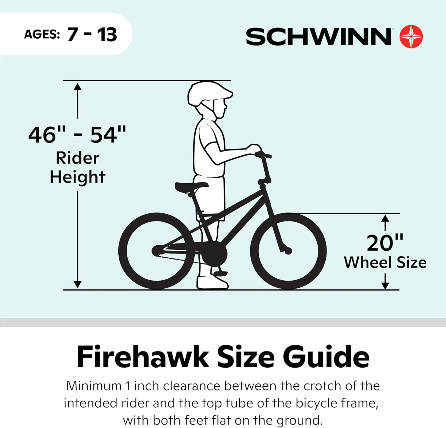 Schwinn Firehawk & Scorch BMX Style Kids Bike, for Boys and Girls, Ages 3-13 Year Old, 16 or 20-Inch Wheels, Rider Height 38-54 Inch