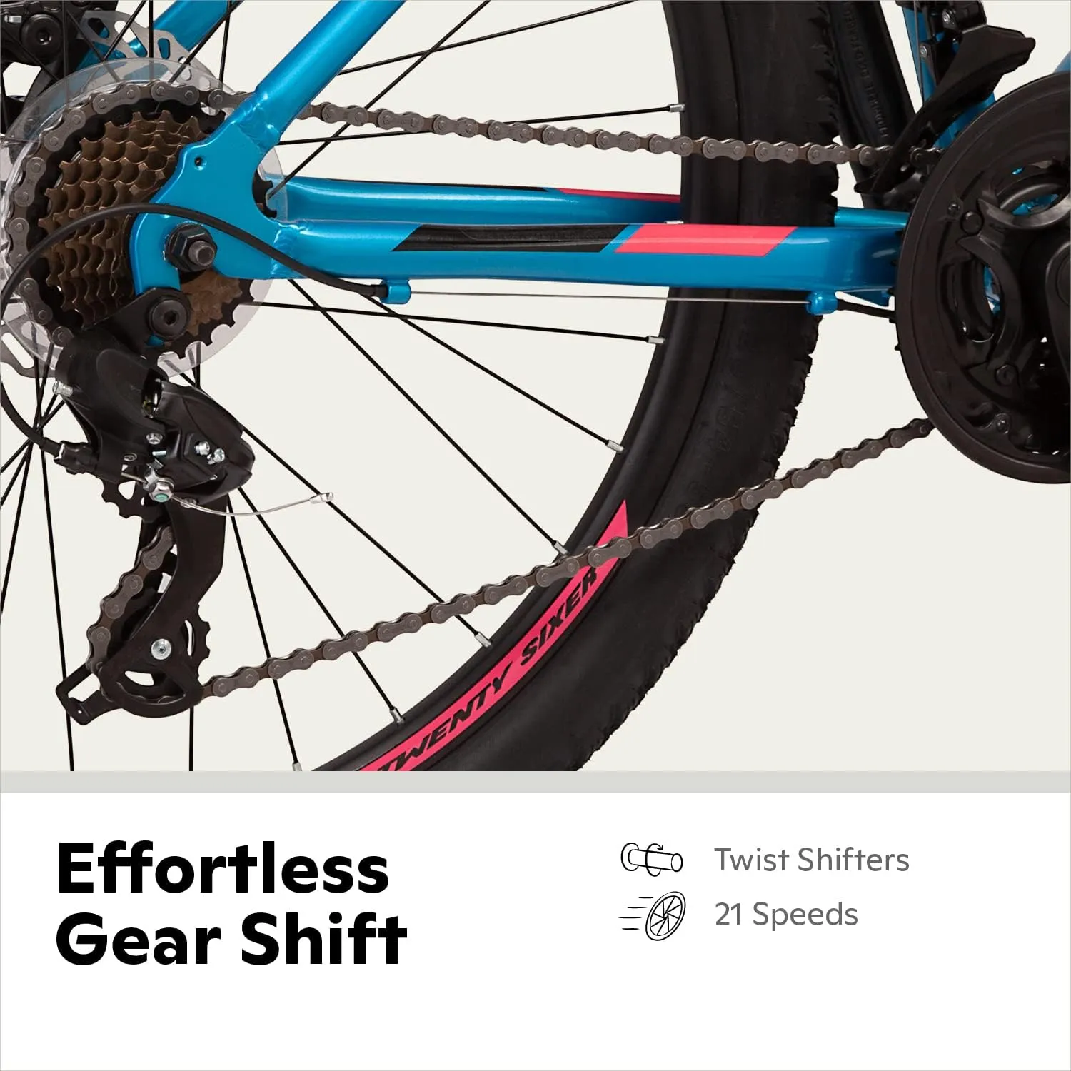 Schwinn High Timber Mountain Bike for Adult Youth Men Women Boys Girls, 24 to 29-Inch Wheels, 7 or 21-Speeds, Front Suspension, Aluminum and Steel Frame Options
