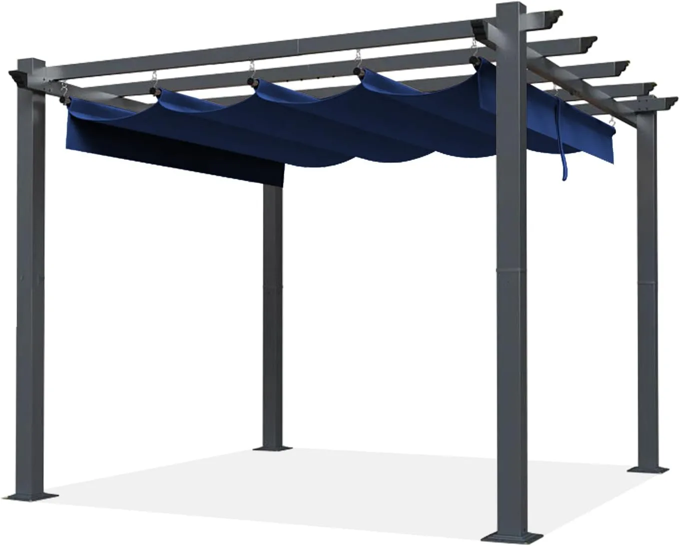 SCOCANOPY Ripstop Replacement Cover Fit for Home Depot Hampton Bay Pergola # GFM00467F,GFM00469A,(Navy Blue)