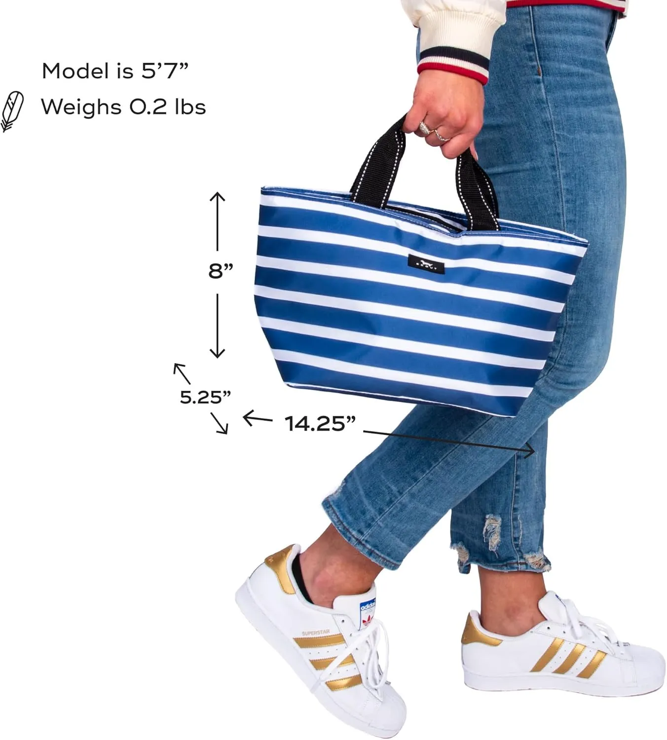 SCOUT Nooner Lunch Box - Lightweight, Adult lunch box, Insulated Lunch Bag with Outside Zip Pocket, Cooler For Women - Everyday, Beach Cooler