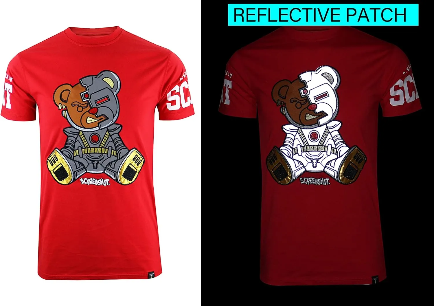 SCREENSHOT-Premium TECH TEE NYC Streetwear Urban Patch Embroidery High Density Gel Print T-Shirt