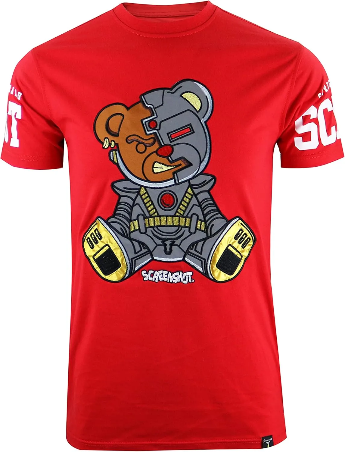 SCREENSHOT-Premium TECH TEE NYC Streetwear Urban Patch Embroidery High Density Gel Print T-Shirt
