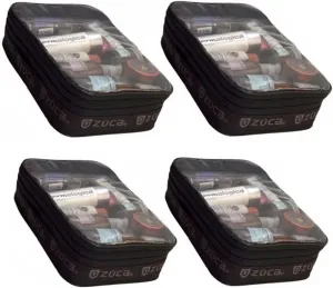 Set of Four Zuca Utility Pouches (2 Large & 2 Small) for Artist Backpack, Sport, Pro, Flyer or Navigator Bags