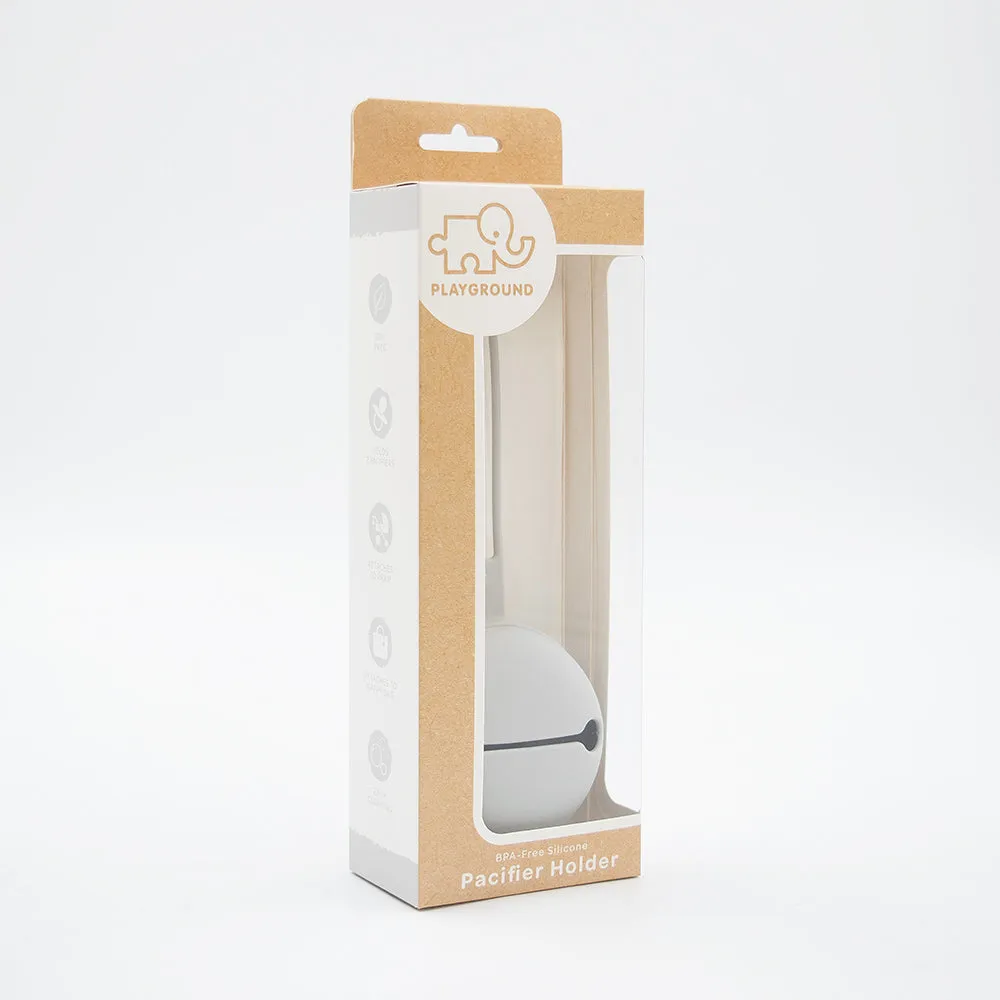 Silicone Pacifier Case - Cool Grey