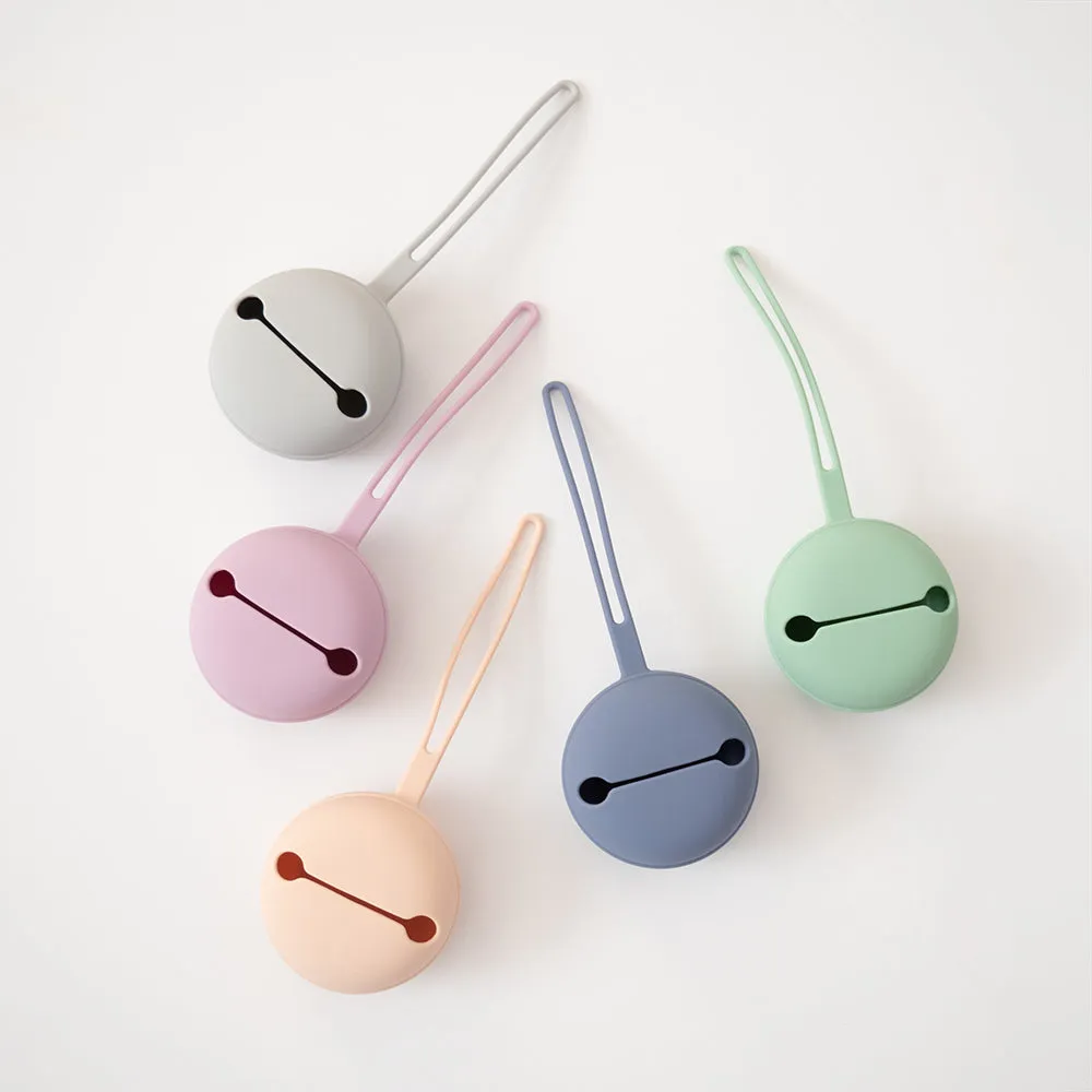 Silicone Pacifier Case - Cool Grey