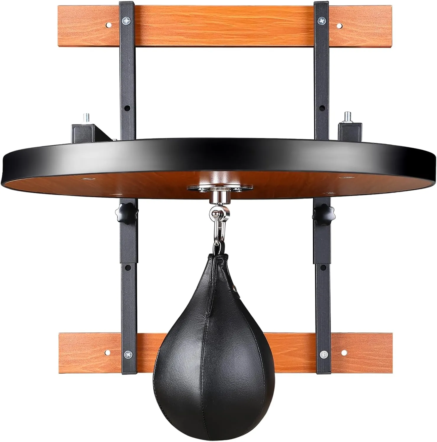 Speed Bag Platform Kit Boxing Mount for Punching Practice Height Adjustable Includes Speed Bag and Air Pump 360° for Boxing and Fitness Enthusiasts